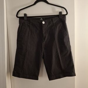 Rusty Women's Black Bermuda Shorts